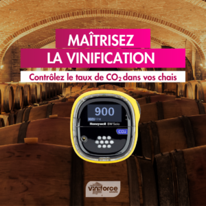 Maitrisez la vinification - Equipez vos collaborateurs de détecteurs de CO2 - Groupement Viniforce