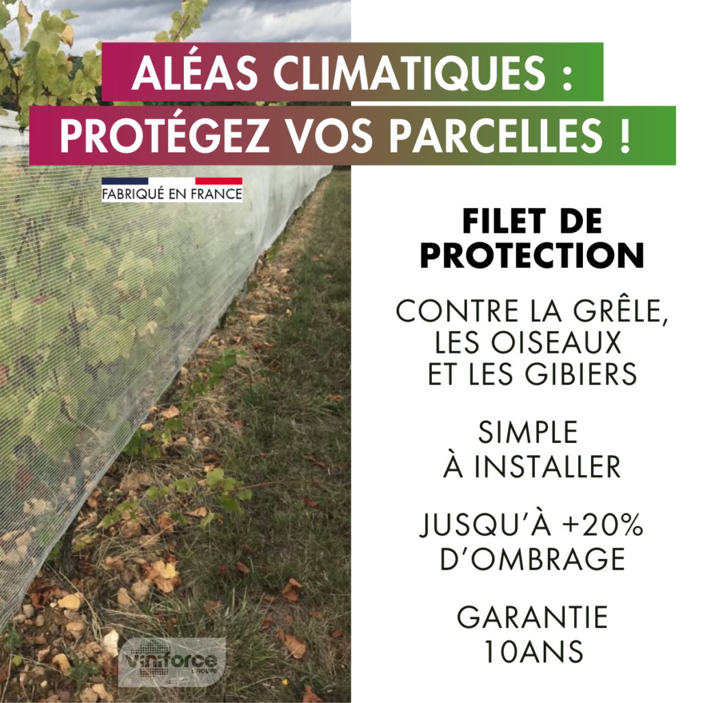 Protections innovantes des parcelles contre les aléas climatiques