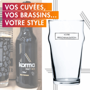 Personnalisez un verre, une bouteille… pour une identité mémorable !