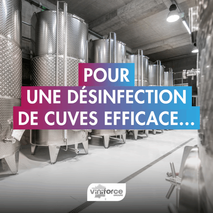 Cuves et fûts : nettoyage et la désinfection - Viniforce